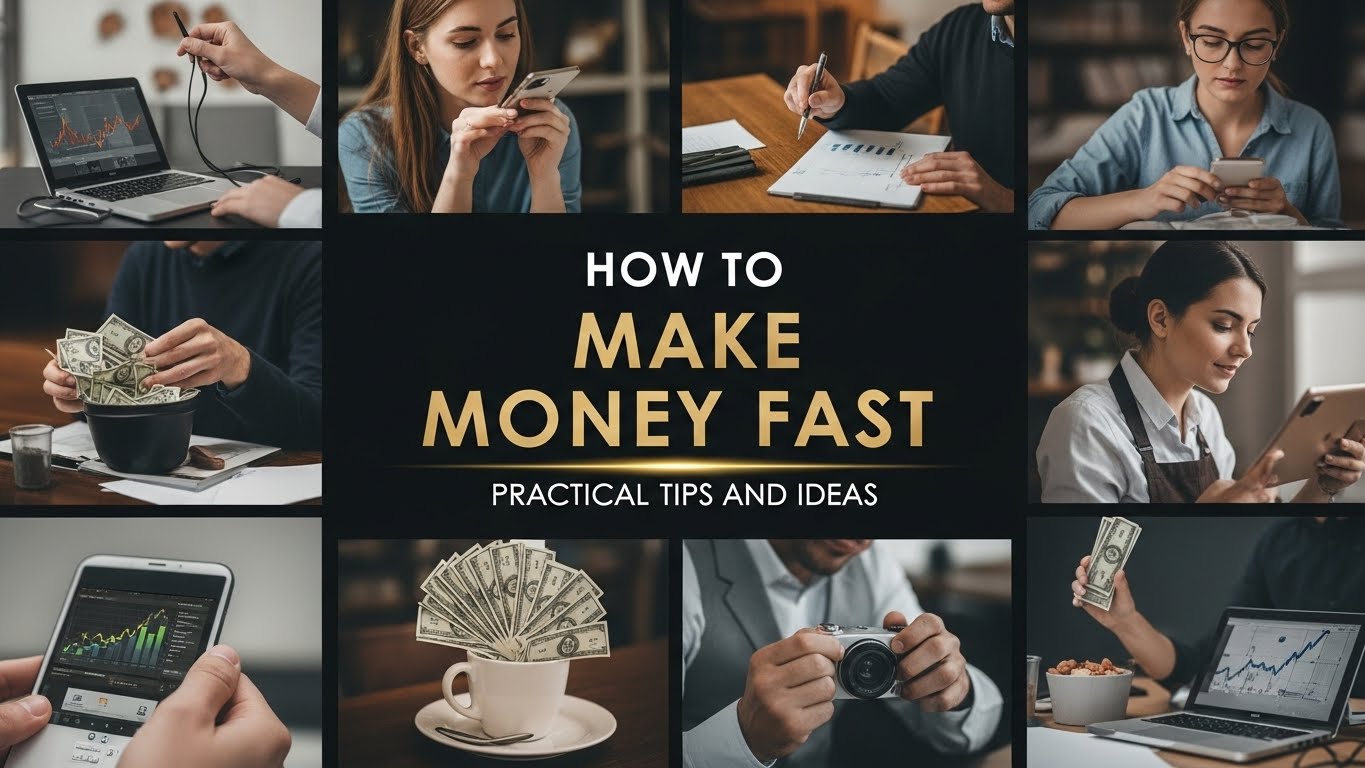 Kako Brzo Zaraditi Novac – Praktični Saveti i Ideje